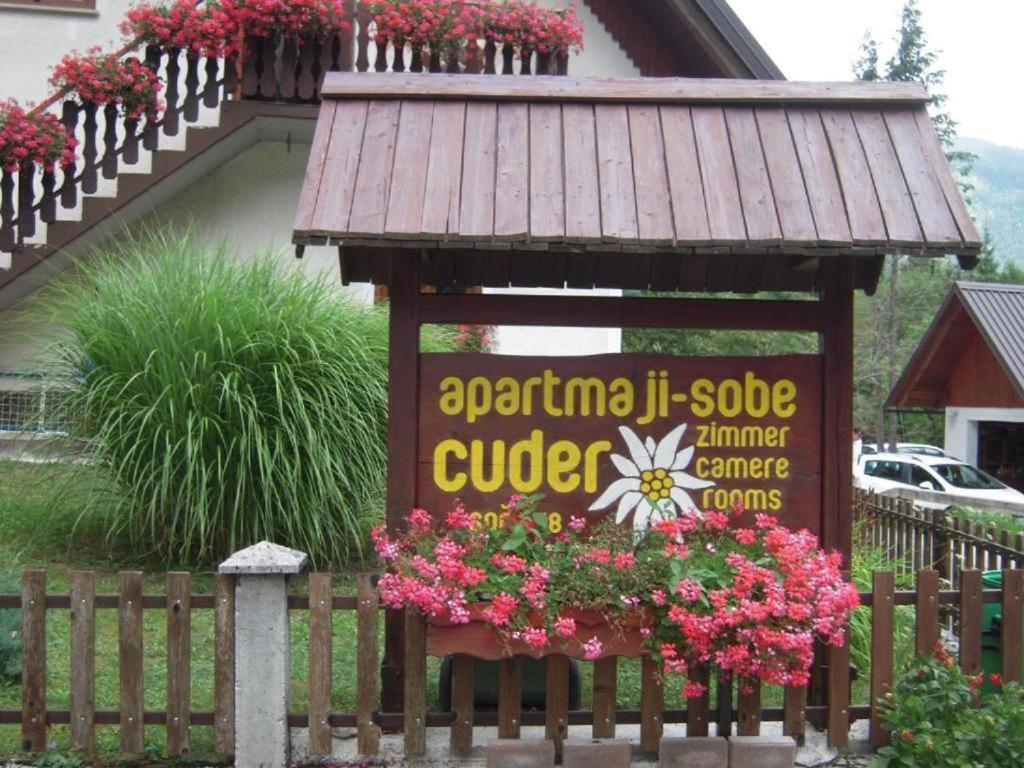 Apartmaji In Sobe Cuder Soča エクステリア 写真