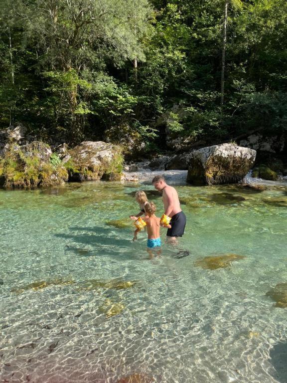 Apartmaji In Sobe Cuder Soča エクステリア 写真