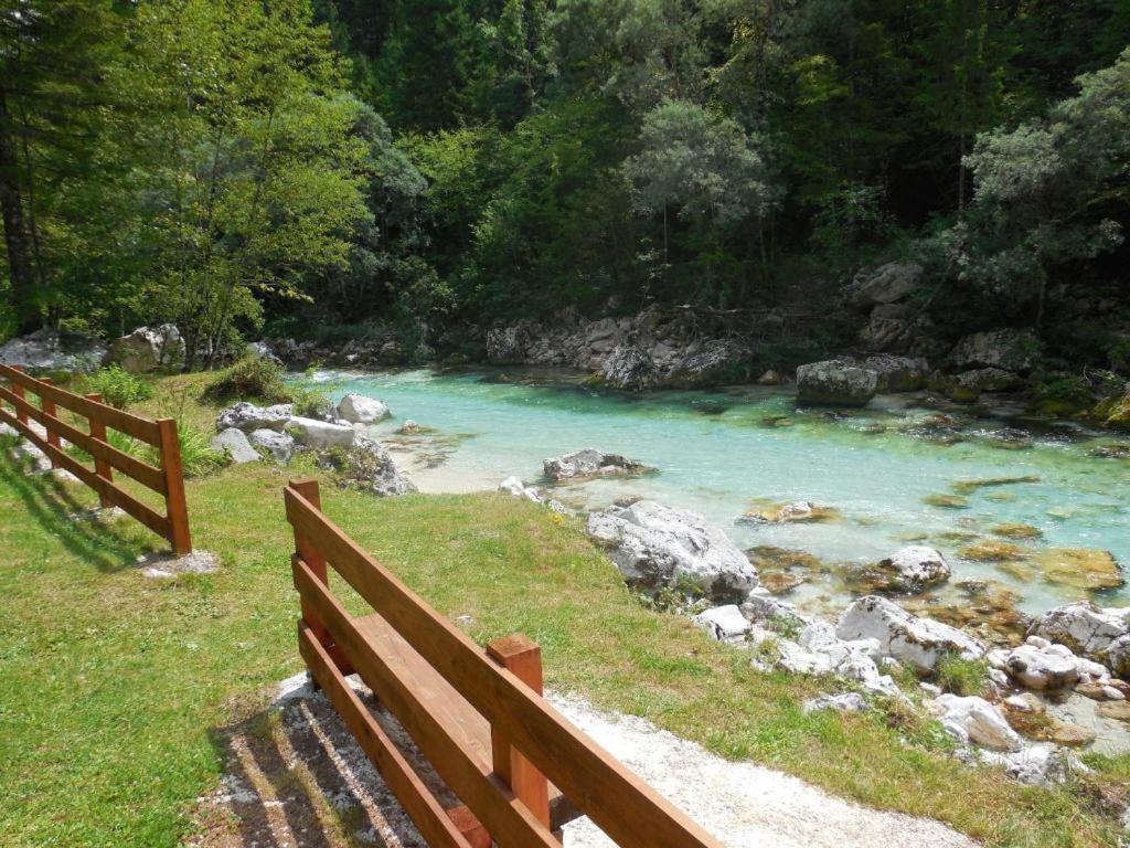 Apartmaji In Sobe Cuder Soča エクステリア 写真