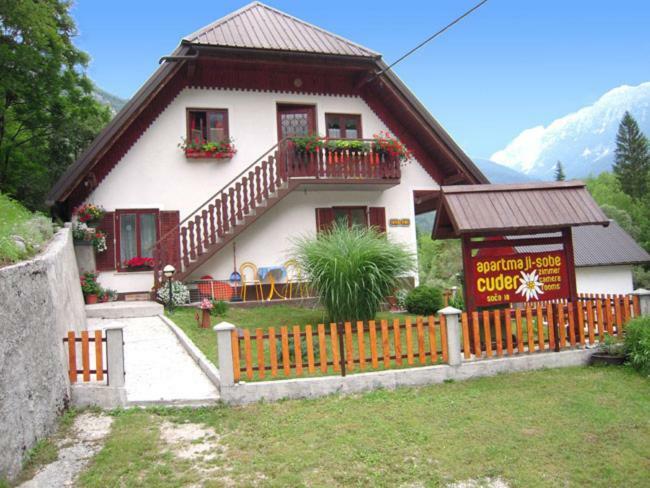 Apartmaji In Sobe Cuder Soča エクステリア 写真